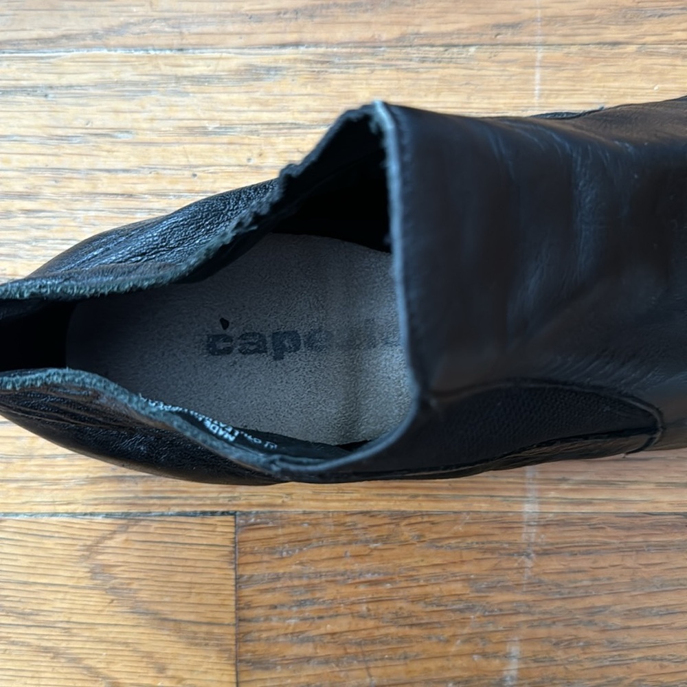 💃🏻Capezio black leather jazz shoes. Size 7M. - Picture 6 of 8